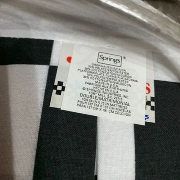 Hot Tracks Racing Gear Full Bed Ruffle *New* - Picture 6 of 6